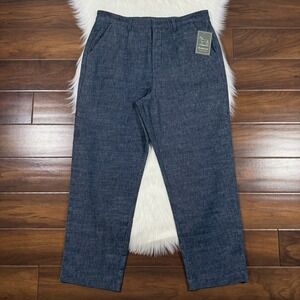 Ariat Women's Size 33 Dark Wash‎ Rinse Hatfield Chambray Denim Pants